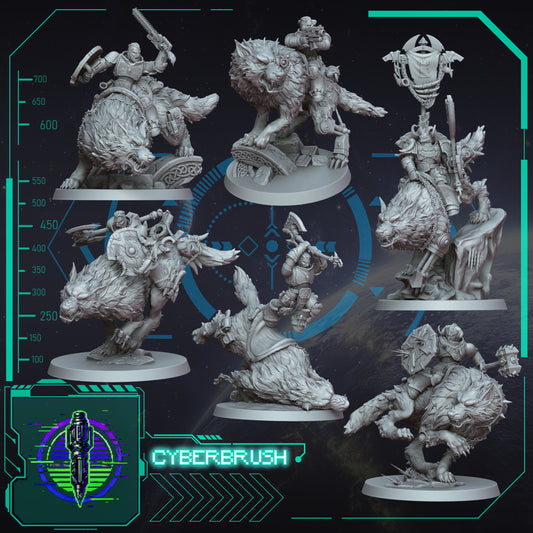 Stormwolf Riders Bundle (3D File)