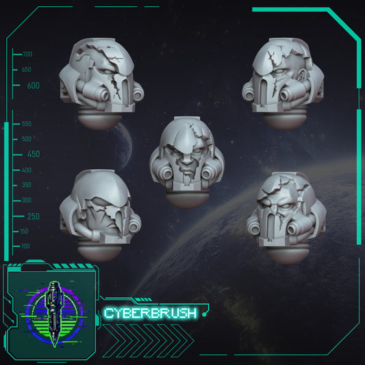 Broken Helmets (3D File)
