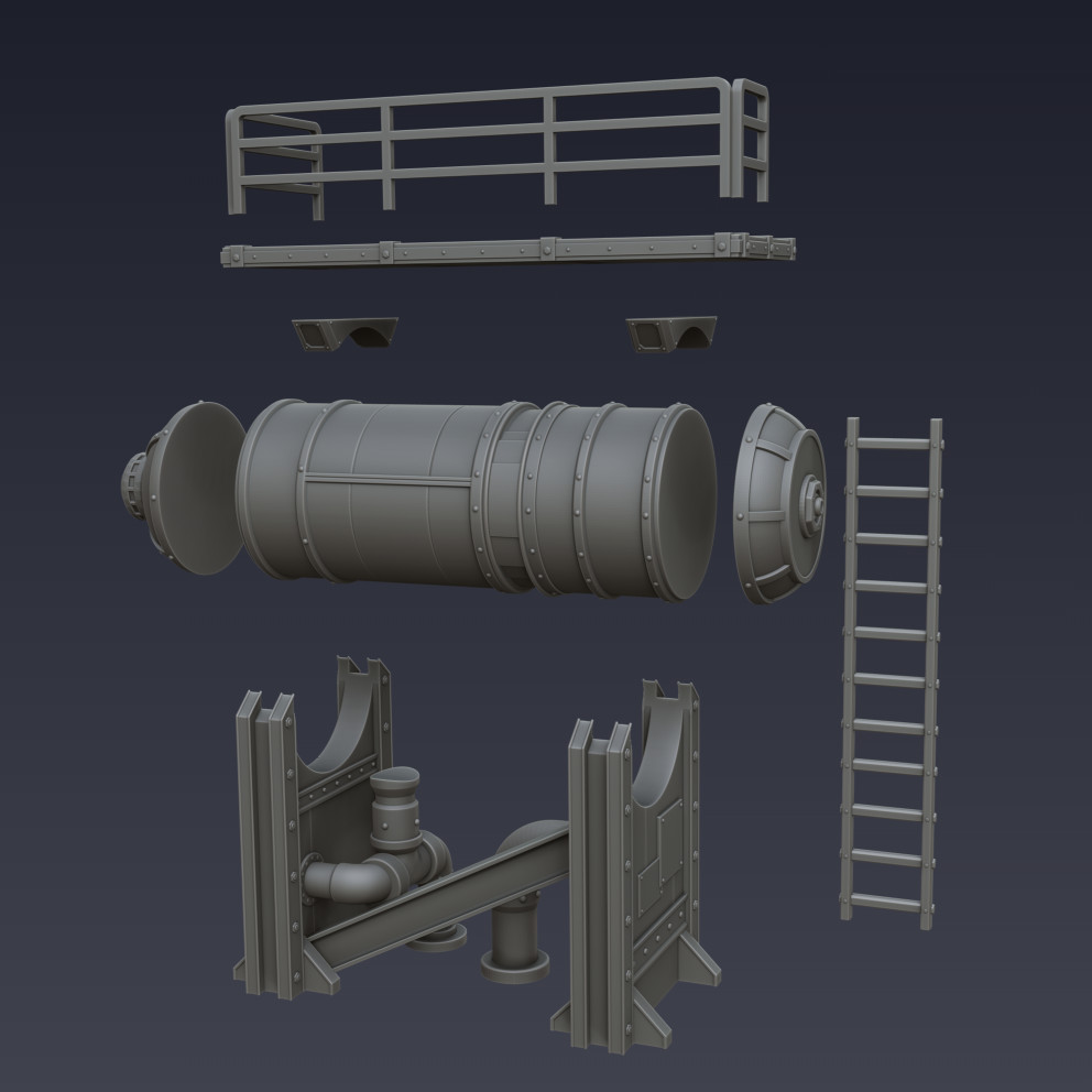 Tank Platform (3D File)