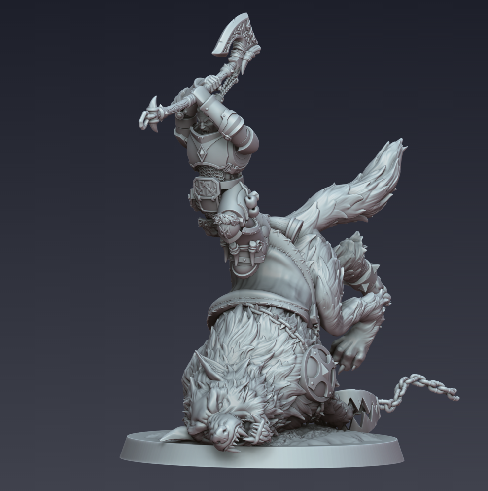 Stormwolf Rider 4 (3D File)