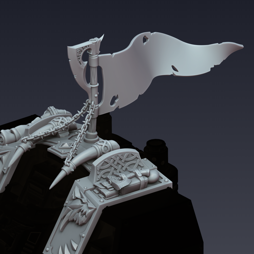 Space Vikings, Ballistor Kit (3D File)