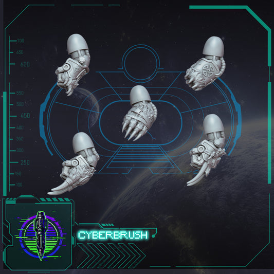 Space Vikings, Exterminator Claws 1 (3D File)