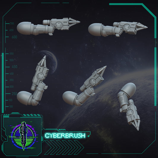 Grapple launcher arms (3D File)