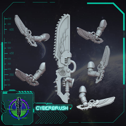 Neutral Chainsword set 1 (3D File)