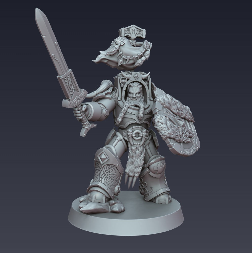 Space Vikings, Exterminators (3D File)