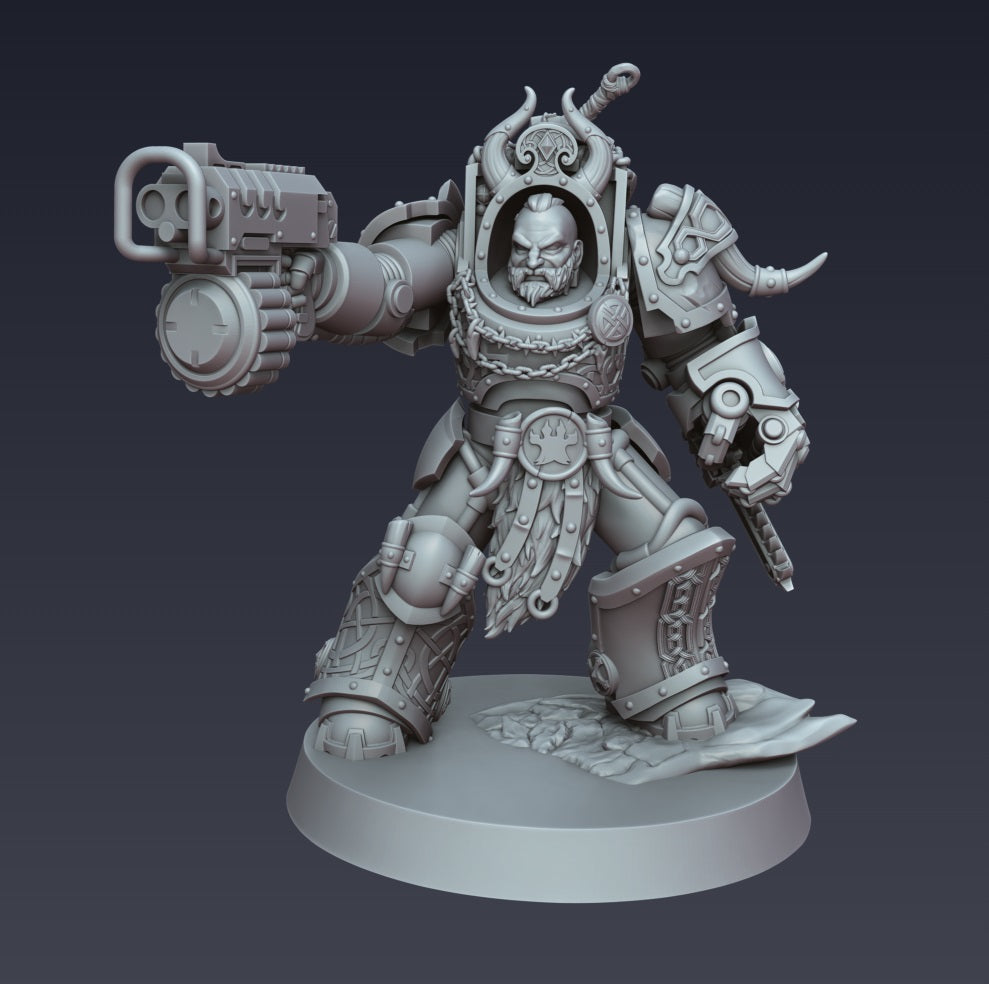 Space Vikings, Exterminators (3D File)