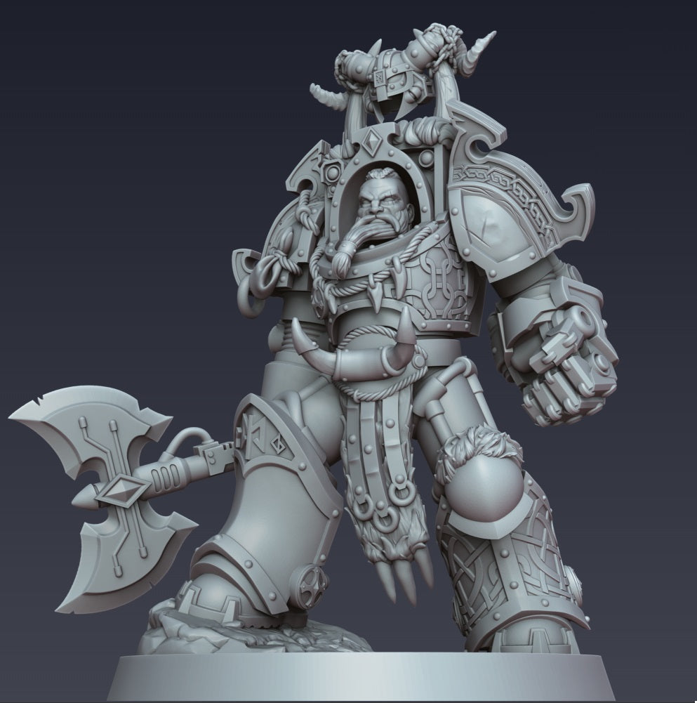 Space Vikings, Exterminators (3D File)