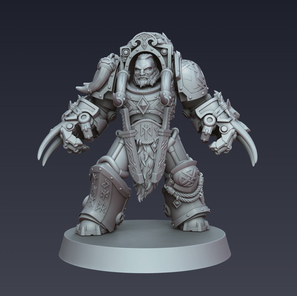 Space Vikings, Exterminators (3D File)