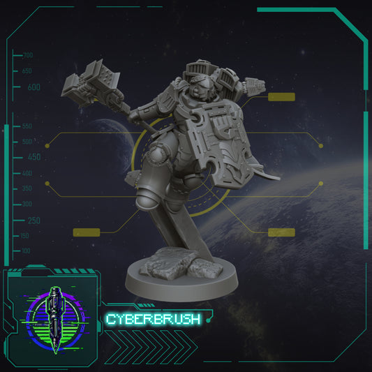 Imperial Hand Assault Captain (3D File)