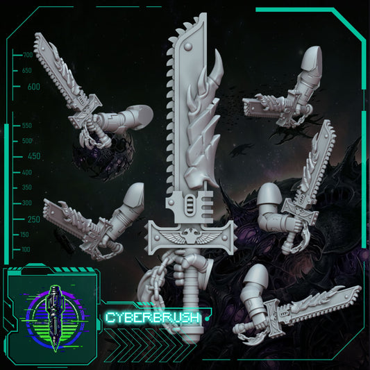 Space Bug Hunters Chainsword (3D File)