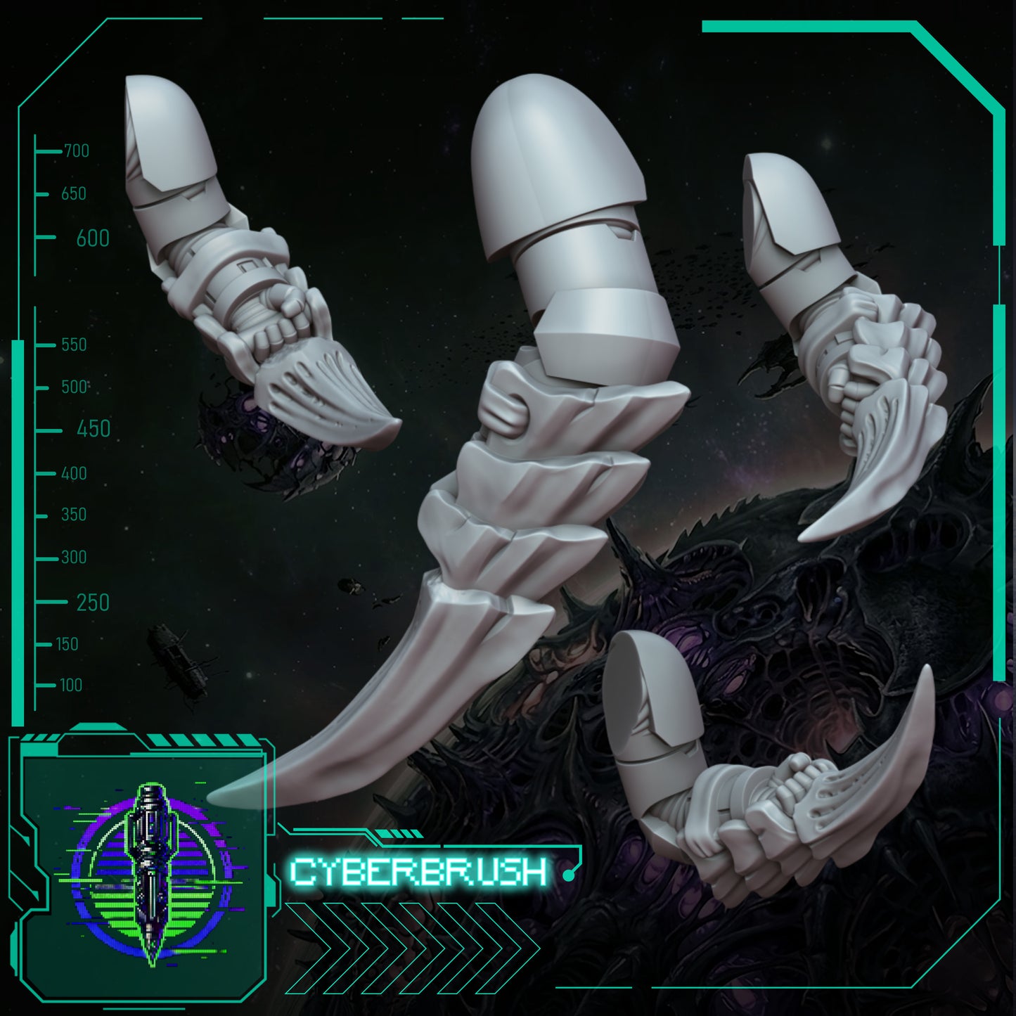 Space Bug Hunters Claw 1 (3D File)
