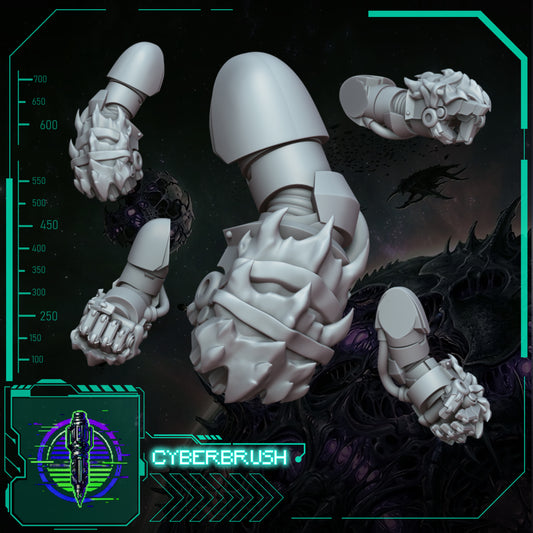 Space Bug Hunters Fist 4 (3D File)