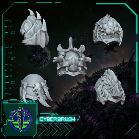 Space Bug Hunters Shoulder Pad set 2 (3D File)