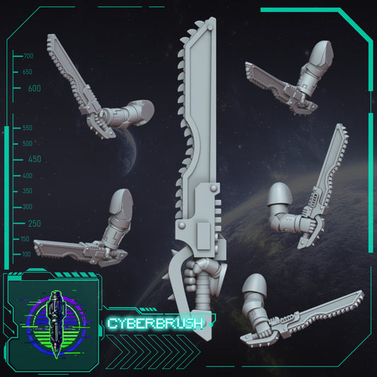 Neutral Chainsword set 4 (3D File)