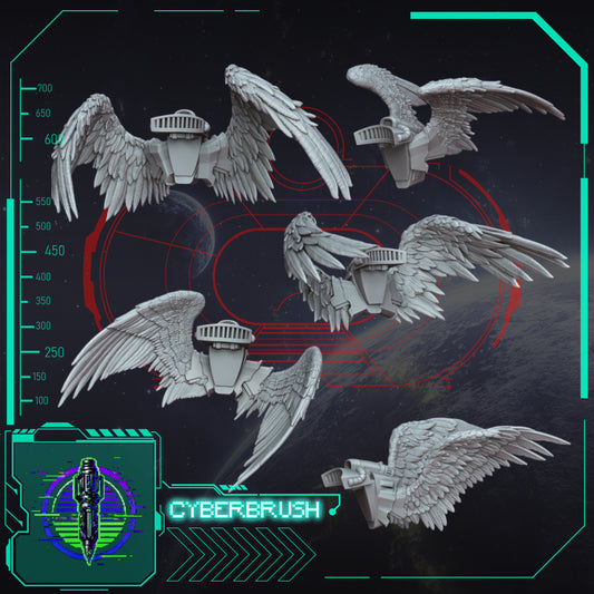 Crimson Angels, Crimson Guard Jetpacks (3D File)