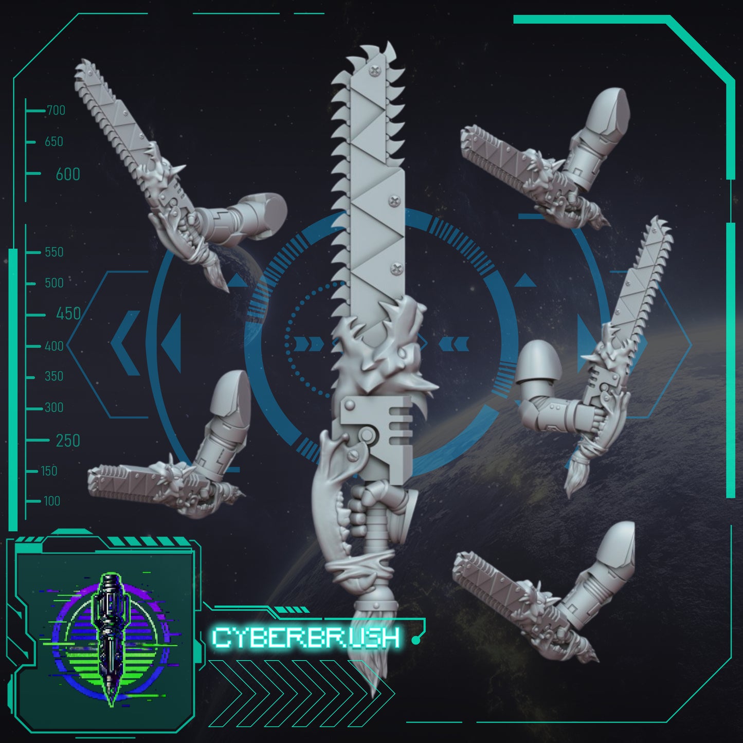 Space Vikings Melee Pack (3D File)