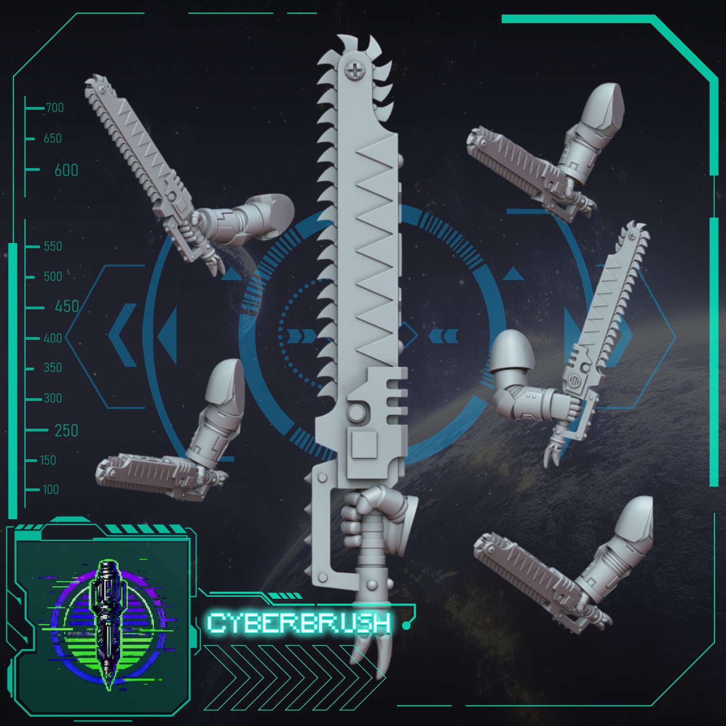 Space Vikings Melee Pack (3D File)
