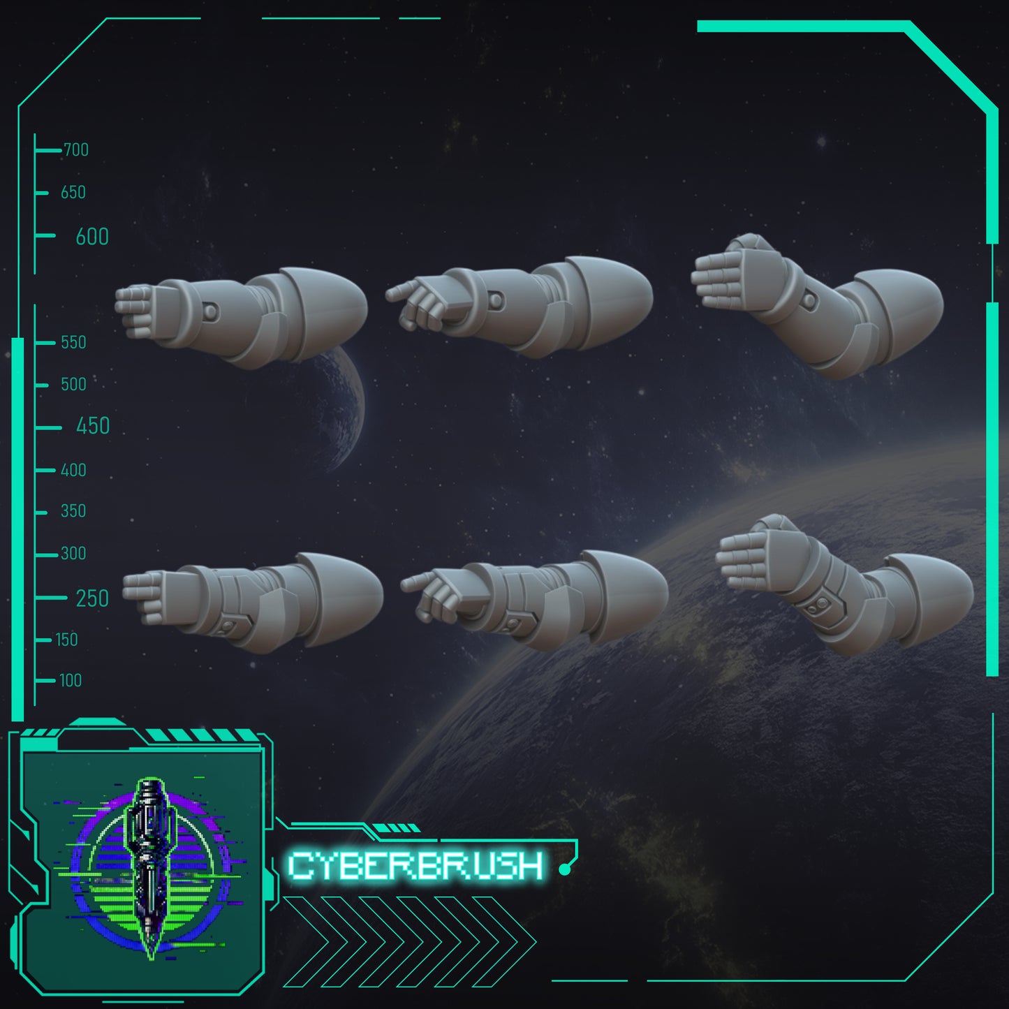 Command arms (3D File)