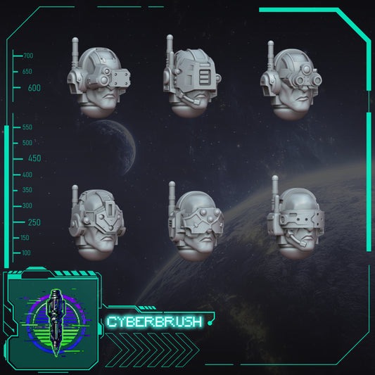 Cyber-Recon Head set 1 (3D File)