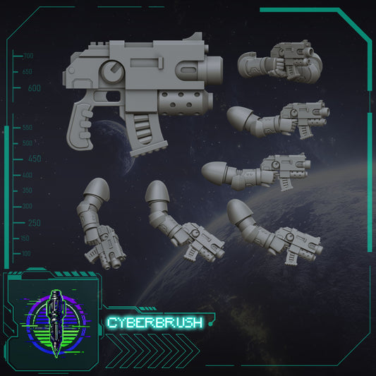 Blaster pistols (3D File)
