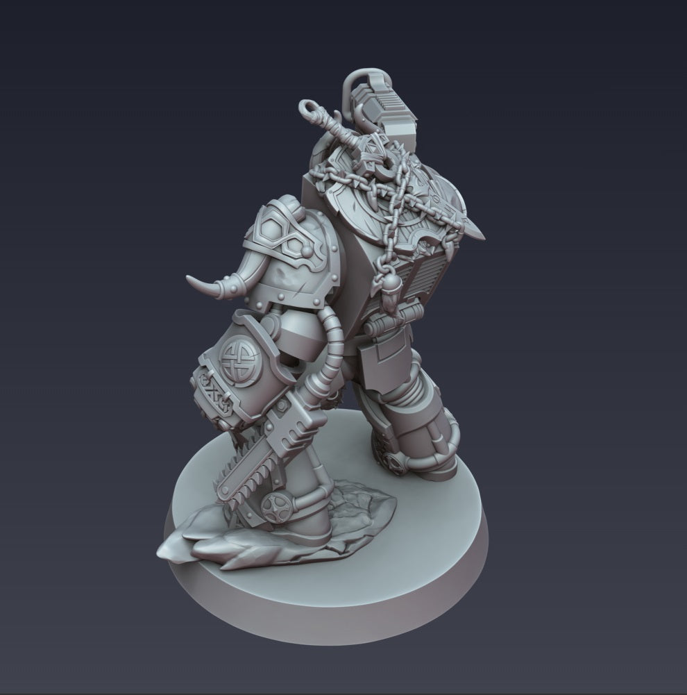 Space Vikings, Exterminators (3D File)