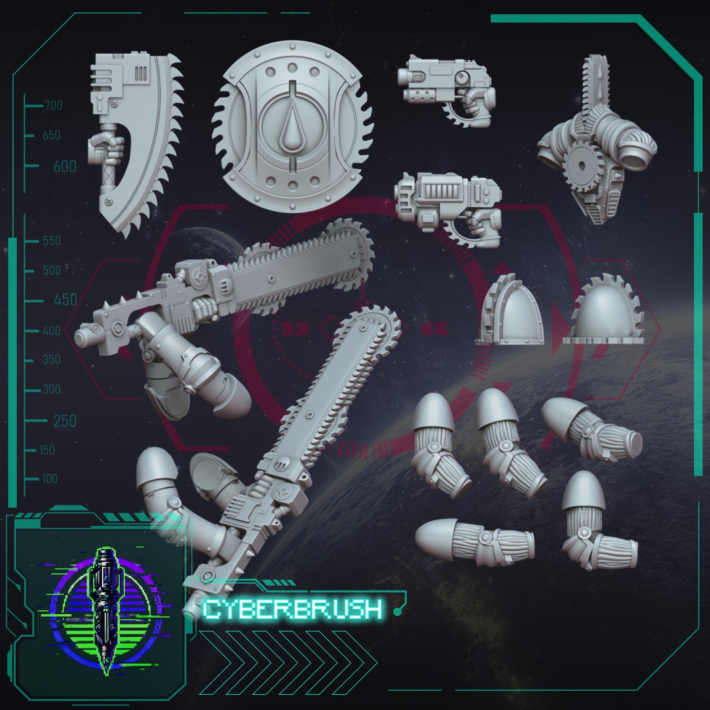 Crimson Angels, Flesh reaper Upgrade Kit (3D File)