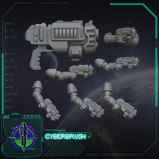 Plasma pistols (3D File)