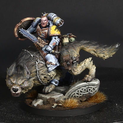 Stormwolf Rider 5 – 32mm presupported STL by Cyberbrush3D – view 2