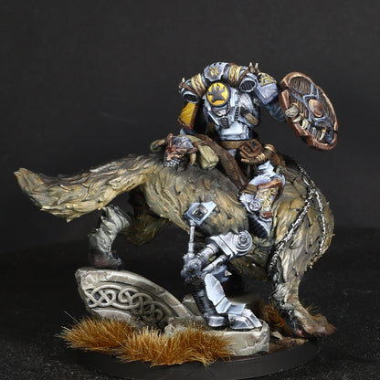 Stormwolf Rider 5 – 32mm presupported STL by Cyberbrush3D – view 5